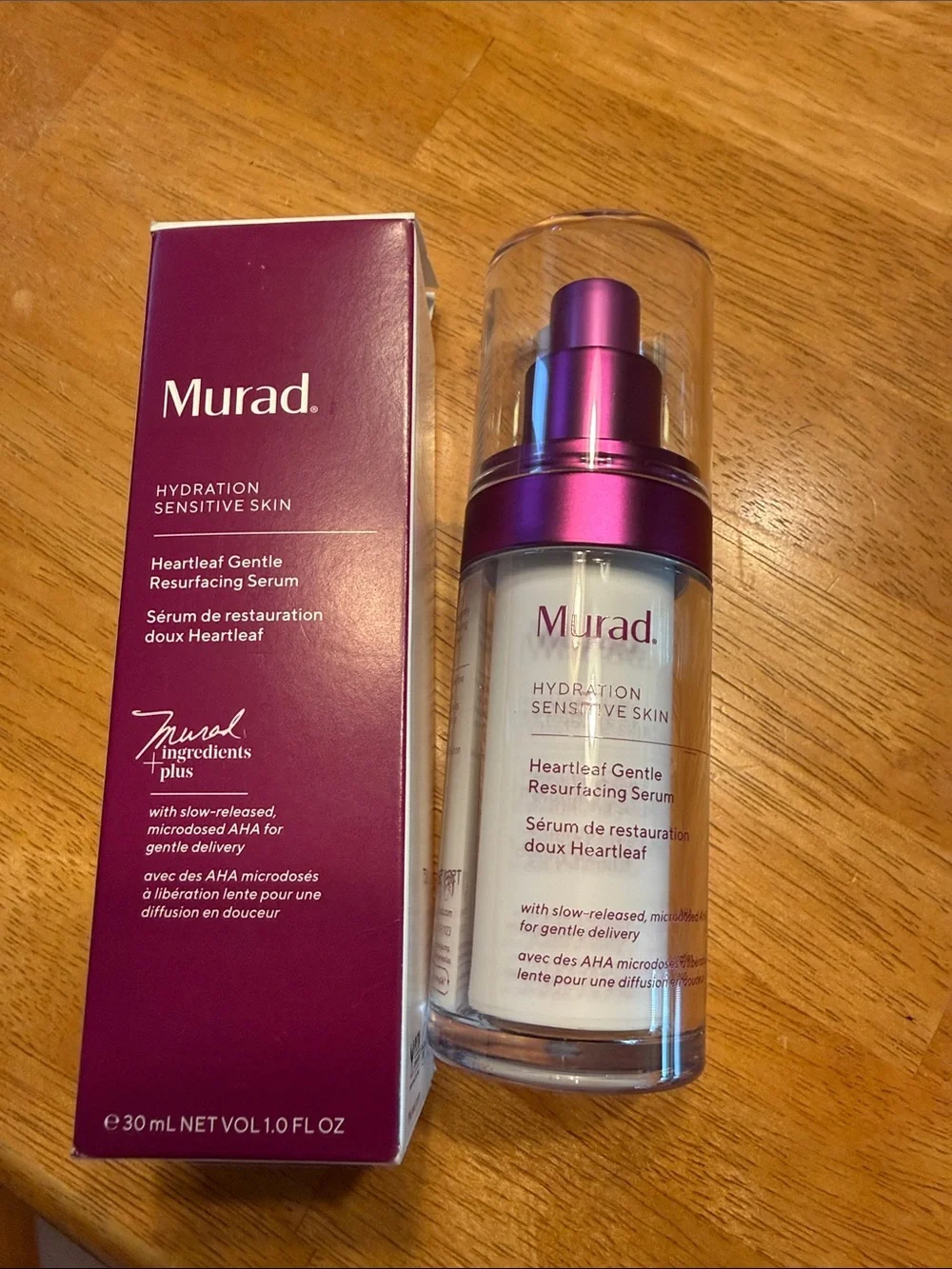 Murad Hydration Heartleaf Gentle Resurfacing Serum 1 ounce